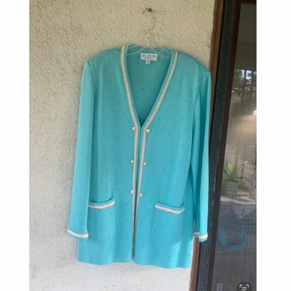 ST. JOHN COLLECTION  KNIT JACKET - Picture 2 of 8